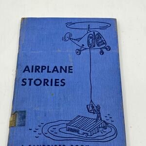 VINTAGE CHILDREN'S AIRPLANE STORIES A SANDPIPER BOOK COPYRIGHT 1951
